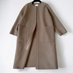 chico様専用 美品プルミエアロンディスモン ウールビーバーノーカラー