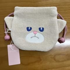 新品タグ付き】フェイラー モフモフネコチャン ネコチャン巾着 FEILER