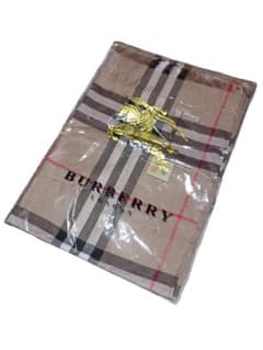 BURBERRY 大判 ストール シャドーホース ベージュ チェック フリンジ