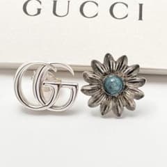 美品 GUCCI グッチ ハート フックピアス ag925 シルバー 刻印有り