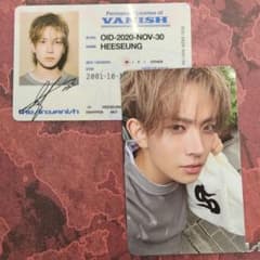 ENHYPEN】ヒスン THE SIN:VANISH ID トレカ セット - メルカリ