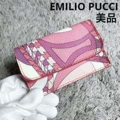 美品】EMILIO PUCCI エミリオプッチ カードケース 名刺入れ - メルカリ