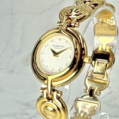 美品 稼働】 レイモンドウィル スイス製 腕時計 18KGP 5856 - メルカリ
