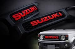 ジムニー シエラ ノマド グリル ジャンボエンブレム付き レッド 限定