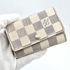 ルイヴィトン ミュルティクレ6 ダミエアズール 6連 キーケース N61745
