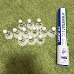 YONEX AEROSENSA 500 シャトル 12個入り 中古品 - メルカリ