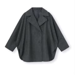 GU コージーメルトンケープコートZ+E - メルカリ