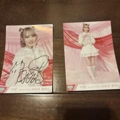 ≠ME ノイミー きゅんかわ人生 川中子奈月心 直筆サイン 生写真 ヒキ