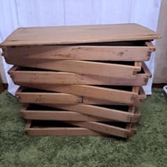 昭和レトロ もろぶた 餅入れ 木箱 ばんじゅう もち箱 9箱+蓋セット