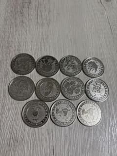 ポケモン バトルコイン メタル 11枚 明治乳業 - メルカリ