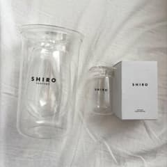 SHIRO パフュームディフューザー グラスベース2点セット - メルカリ