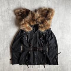 00s archive】N-2B ギミックジャケット ブルゾン ファー付 短丈 - メルカリ