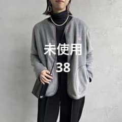 未使用 ノーカラージャケットDANTON/ダントン フリース 38L - メルカリ