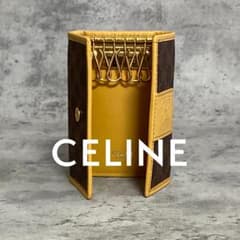 ✨極美品✨ CELINE セリーヌ キーケース 6連 マカダム トリオンフ 希少