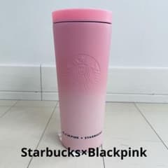 BLACKPINK Starbucks ブラックピンク スタバ コラボ 水筒 - メルカリ