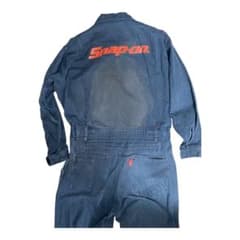 Snap-on スナップオン つなぎ ツナギLサイズ デニム 紺色 オーバー
