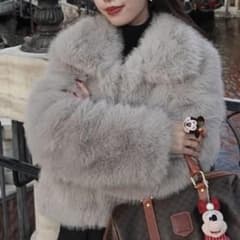 zara フェイクファーコート - メルカリ