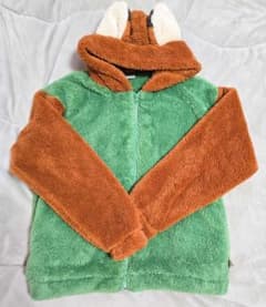 試着のみ美品 ＊ ズートピア ニックワイルド もこもこボアパーカー M