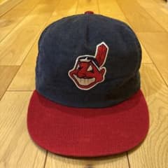 90s USA製 インディアンス コーデュロイ キャップ ビンテージ - メルカリ