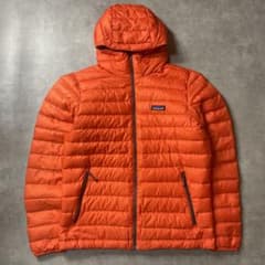 00s Patagonia down sweater hoody orange - メルカリ