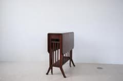 英国アンティーク木製ゲートレッグテーブル/ダイニング机/バタフライ