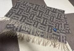 Burberrys バーバリー Bロゴ チェック柄 大判マフラー ストール - メルカリ