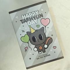 TXT テヒョン》ダゴニャン センイル ぬいぐるみ ☆外箱に初期難あり