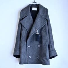 18aw kolor タスマニアメルトンWコート Pコート - メルカリ