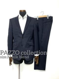 PAZZO collection◇シルク混高級生地◇メンズスーツセット - メルカリ