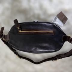 土屋鞄 アルマス バッファローボディーバッグ ネイビー - メルカリ