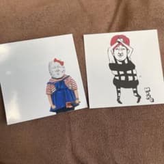 もんじょり ステッカー - メルカリ