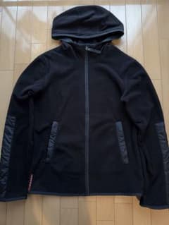 希少】PRADA SPORT フリース切替パーカー 赤タグ Y2K アーカイブ