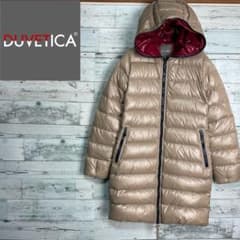 ☆美品☆デュベティカ ダウンコート ACEモデル ベージュ ダブルジップ