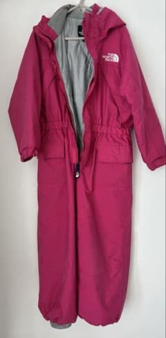 THE NORTH FACE ピンク ジャンプスーツ 110 - メルカリ