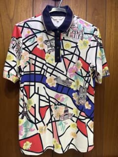 LEONARD ポロシャツ 地図柄 花柄 サイズ40 - メルカリ