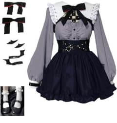 にじさんじ サーニャ コスプレ衣装 ウィッグ付 Lサイズ - メルカリ