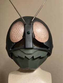 仮面ライダー旧1号 1/1 レプリカマスク アトラク - メルカリ