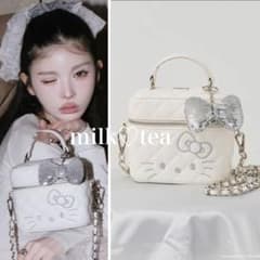 新品未開封 ダーリッチ Hello Darich キルティングスクエアミニバッグ