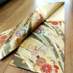 品の良さ抜群&極美品【袋帯 佐賀錦 和装小物 正絹 帯 結婚式 訪問着