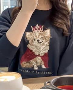 新品未使用 北区の刺しゅう屋 王様チワワ Mサイズ - メルカリ