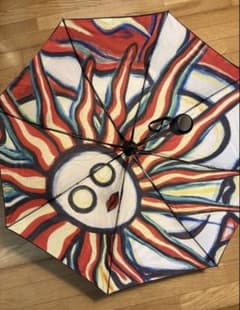 岡本太郎 TARO展 折りたたみ傘 限定品 晴雨兼用傘 男女兼用傘 美品