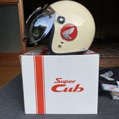 新品未使用】 ホンダスーパーカブ 60周年 記念限定ヘルメット 対応付属