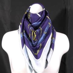 Cartier カルティエ 大判シルクスカーフ D481 - メルカリ