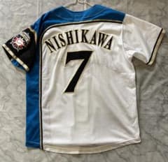 北海道日本ハムファイターズ 西川遥輝 ホームユニフォーム S 背番号7