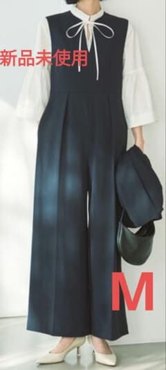 新品 VERY×UNFILOコラボ セレモニー オールインワン ネイビー 卒入学