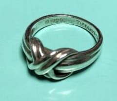 TIFFANY シグネチャークロス リング 12.5号 オールドティファニー