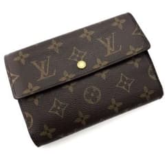 美品✨ルイヴィトン モノグラム ポルトトレゾール エテュイパピエ 三