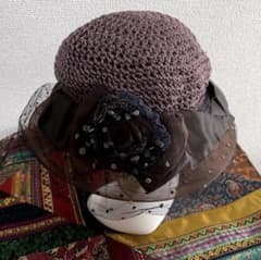 ユキコ ハセガワ 帽子 長谷川夕起子 創作帽子 訳有り - メルカリ