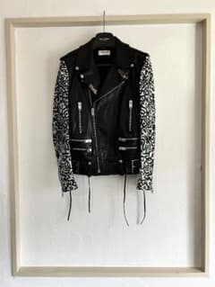 超希少！DIOR HOMME 03HH ラスター期 デストロイ・レザージャケット