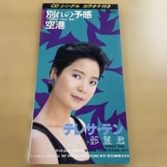 廃盤 テレサ・テン 別れの予感 空港 テレサテン 8cmCD 短冊CD 鄧麗君